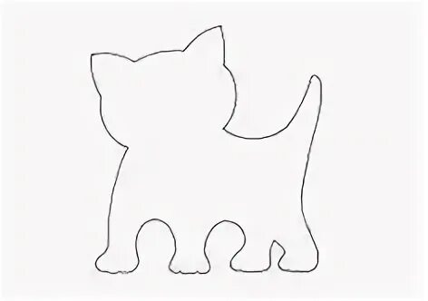 Кошка шаблон для аппликации. Котенок трафарет. трафарет кошки для вырезания. трафарет кота для аппликации. котенок шаблон для рисования.