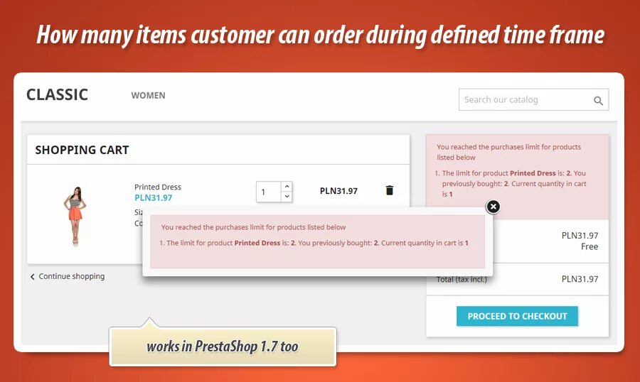 No max order limit. No max order limit