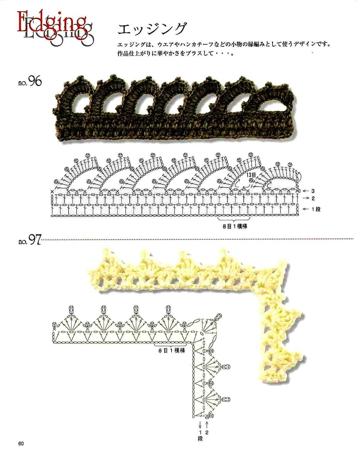 Обвязка края изделия схемы. Обвязка крючком края изделия простые схемы. Схемы для обвязывания края крючком. Кайма крючком для обвязки изделий. Обвязывание края изделия крючком зубчиками.
