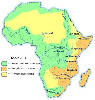Африка: страны - климат, самые большие реки, горы, озера