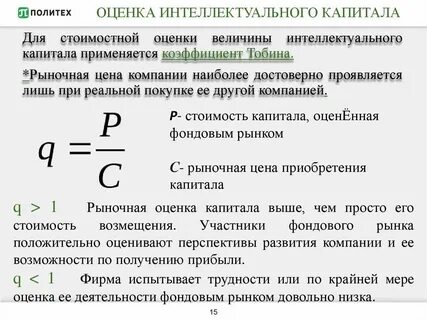 Совокупная величина капитала
