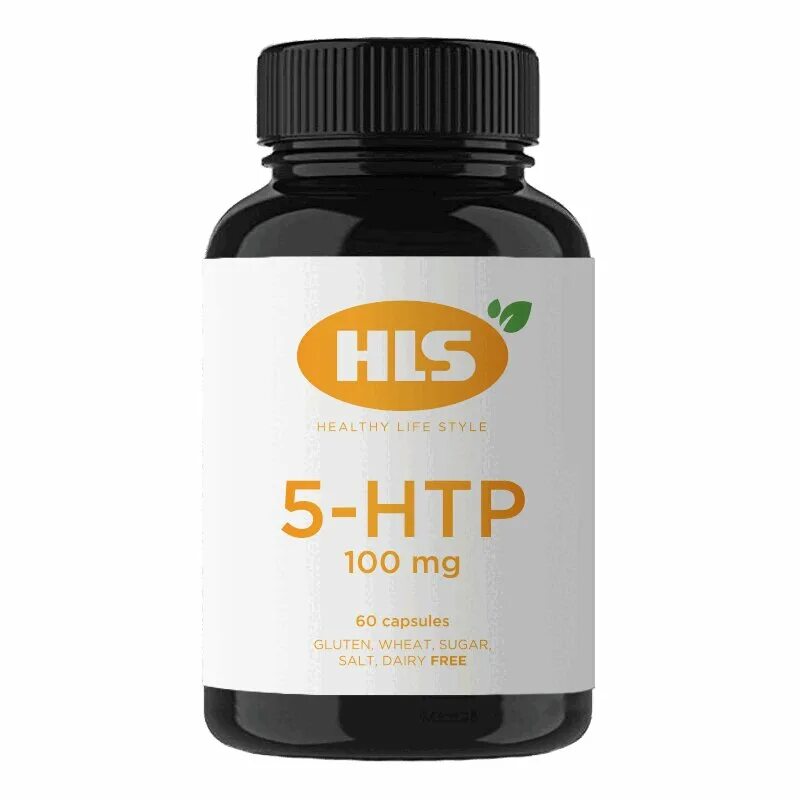 5-Htp HLS. 5-Гидрокситриптофан (5-НТР) комплекс капсулы. HLS 5 Htp 100 MG. ХЛС 5-НТР комплекс 100мг капс.№60.