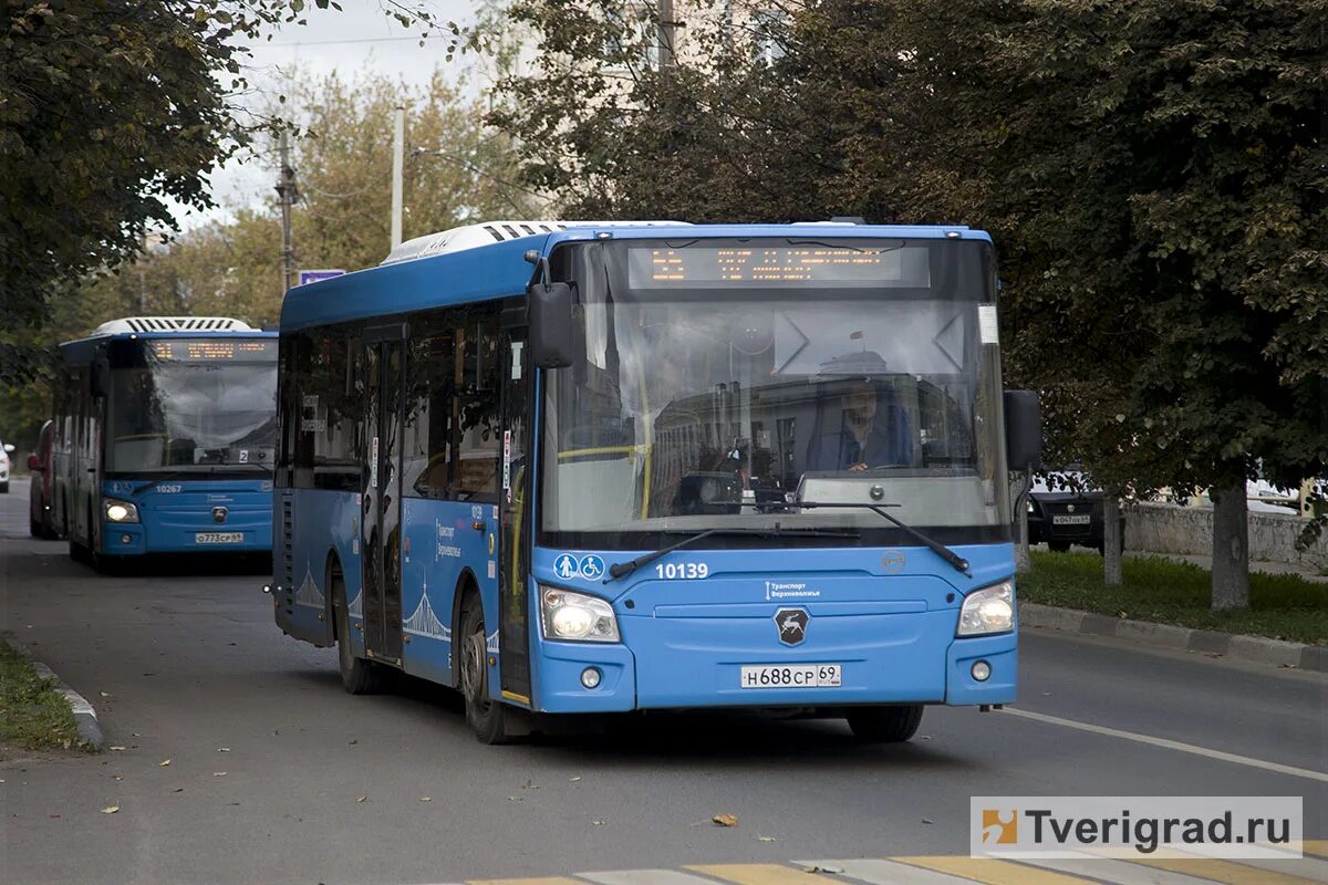 Номера автобусов в твери