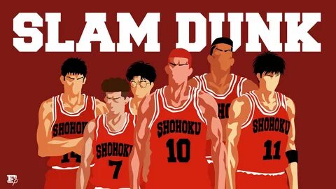 ... Slam Dunk: Shohoku Minimalist by MrRobotboy 1920x1080 Песни.