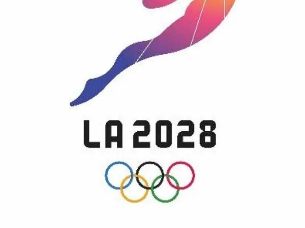 18 2028. Олимпийские игры 2028. логотип олимпийских игр 2028. символ олимпиады 2028. эмблема летней олимпиады 2028.