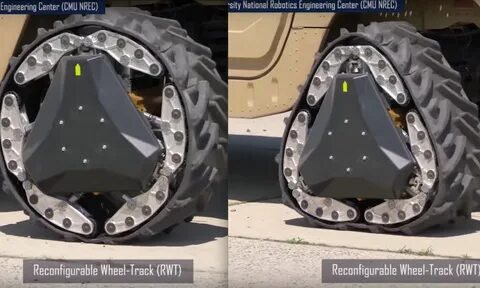 Wheel tracks