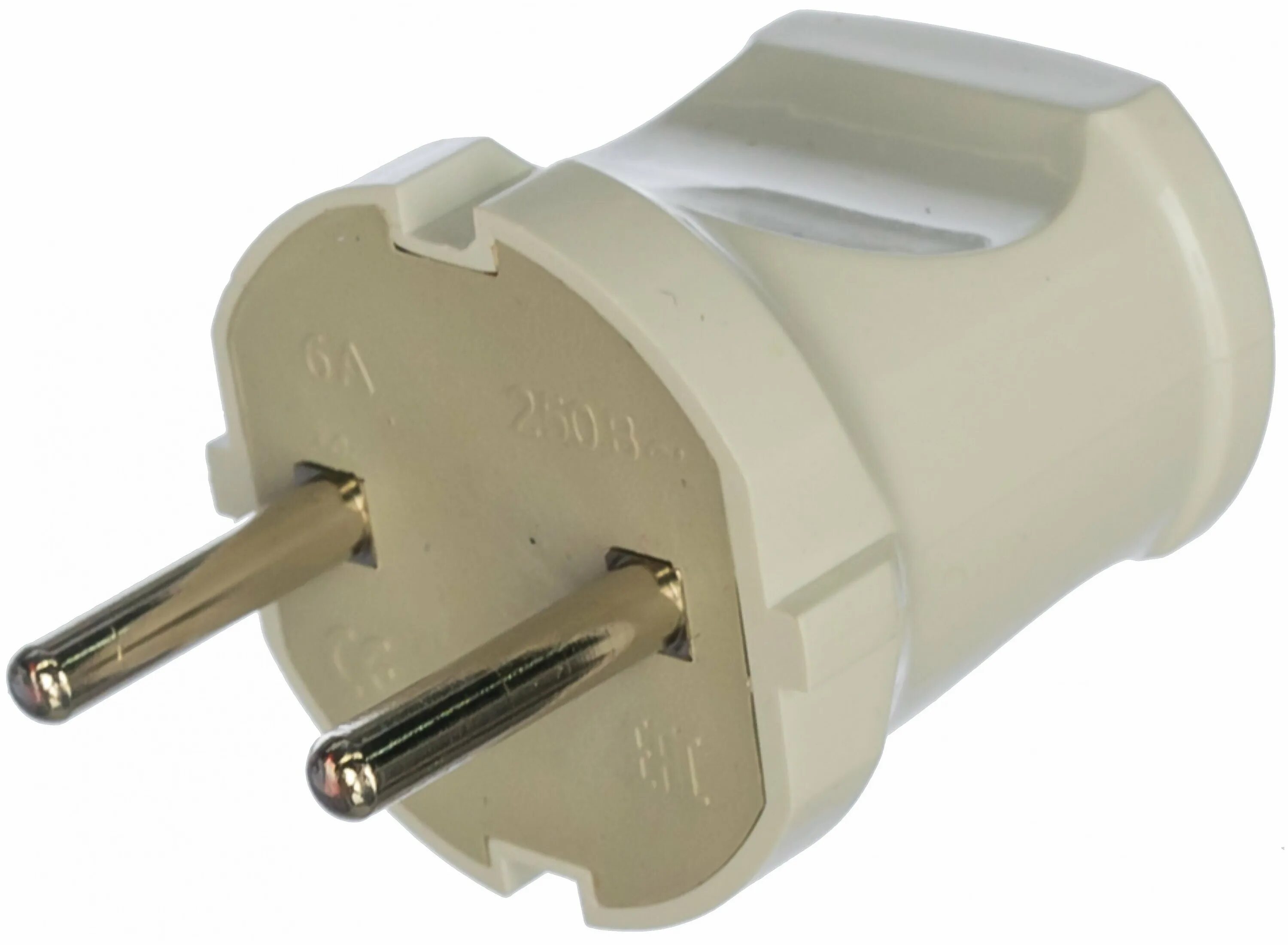 бел. вилка электрическая 6а 250в без заземл. вилка tdm sq1806-0090. вилка makel 10001 белая б/з. на штепсельных вилках некоторых бытовых приборов.