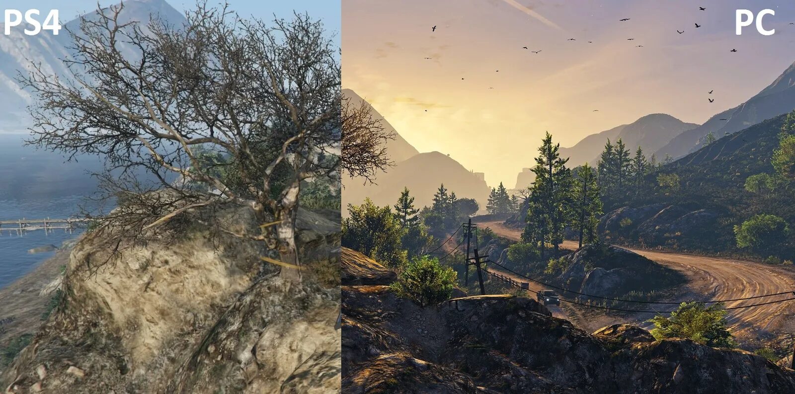 Pc vs. Gta 5 ps4 vs pc. playstation 5 графика. wot pc vs ps4 графика. rust графика пк и пс4.
