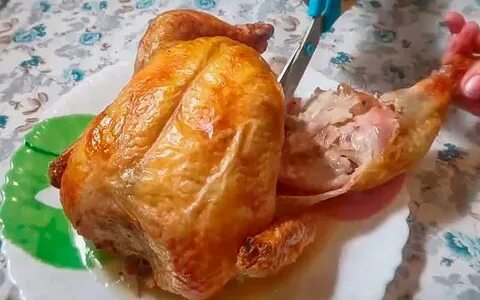 Рассол для запекания курицы в духовке