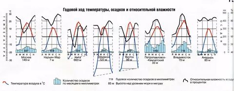 Высокие температуры и большое количество осадков