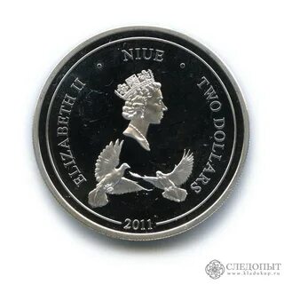 Монета ниуэ 2 доллара