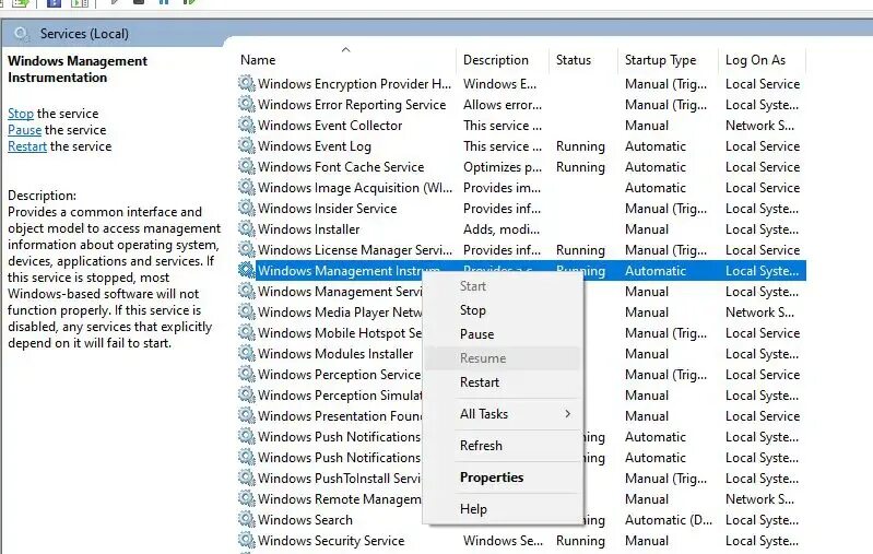 Management engine wmi provider. Windows management instrumentation. инструментарий управления windows. windows management instrumentation на русском. wmi provider host что это.