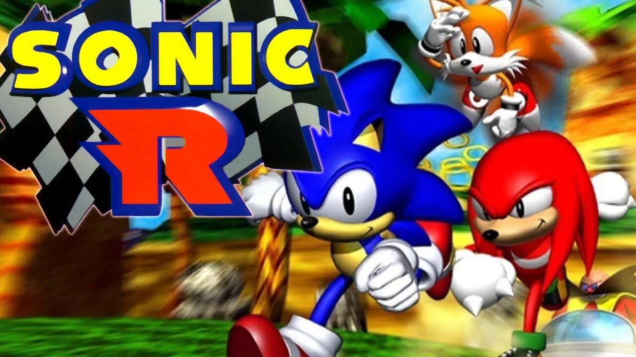Соник включай соника. Sonic r. Sonic r 1997. Sonic r Sega Saturn. Sonic r 1999.