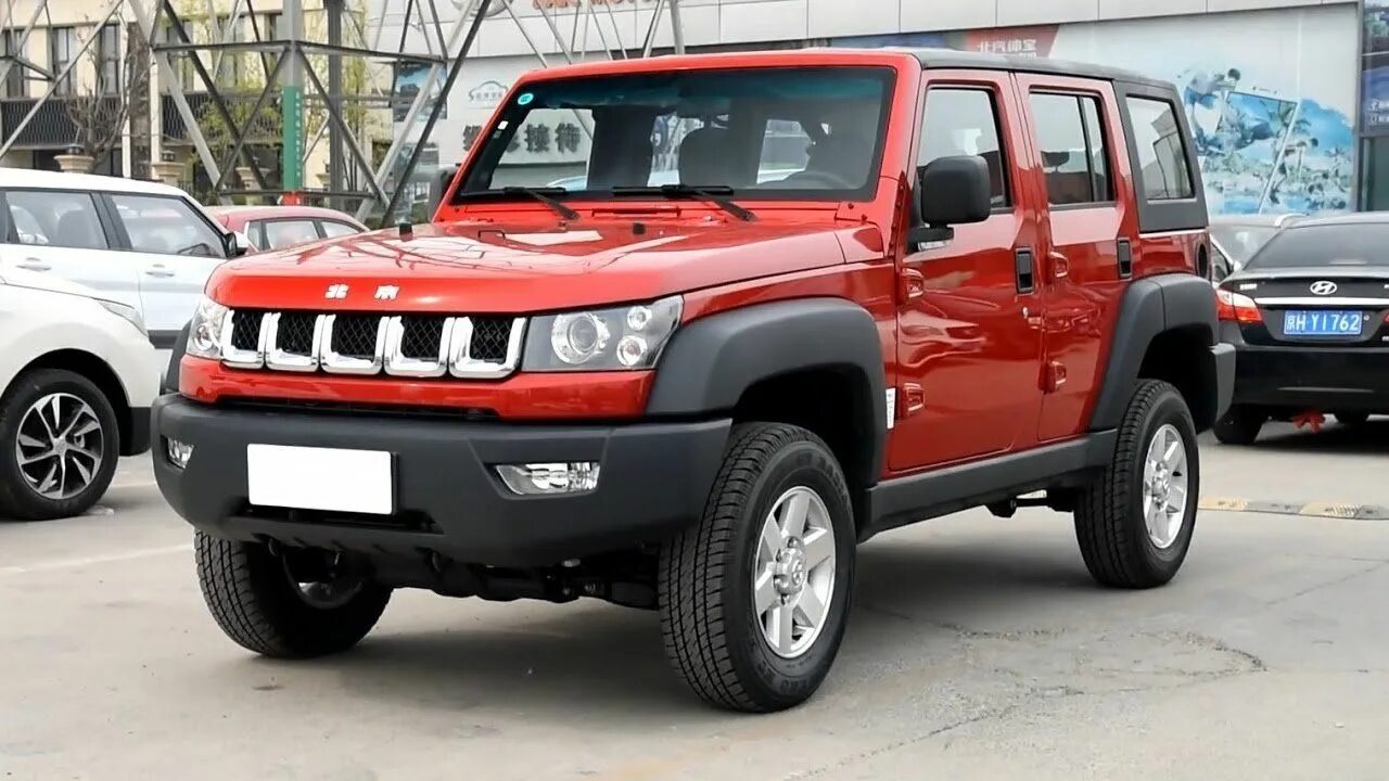 Baic luxury. Внедорожник BAIC bj40. BAIC bj40 китайский внедорожник. Внедорожника Beijing bj40 Plus. Китайский Вранглер bj40.