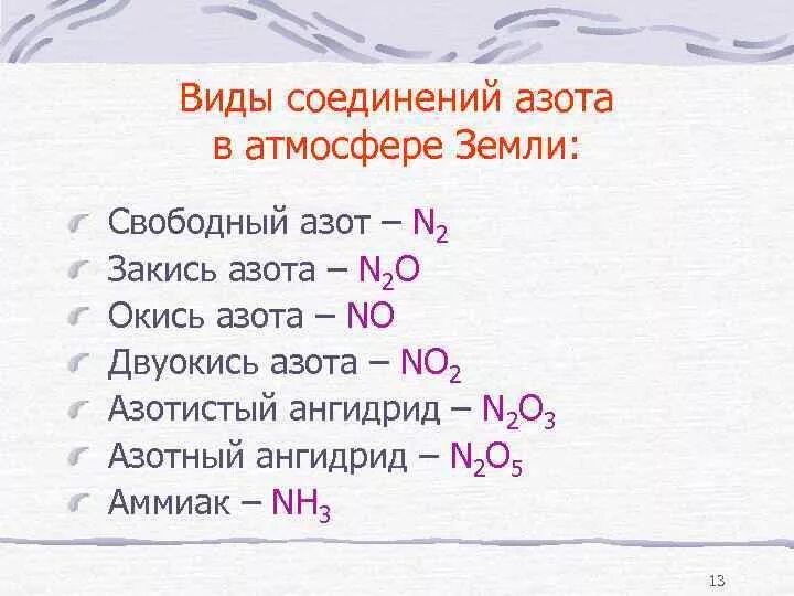 Соединение азота формула название. Соединения азота в атмосфере. Формы соединений азота. Азота содержащие соединения. Соединения азота названия.