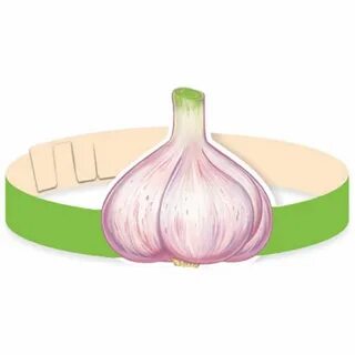 Маска ободок овощи