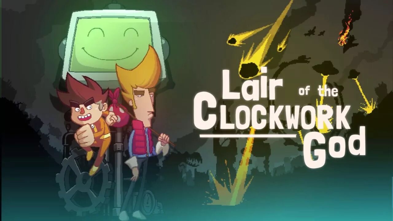 Lair of the clockwork god limited run (ps4). Lair of the clockwork god. Clockwork god. Lair of the clockwork god. Spark the electric jester.