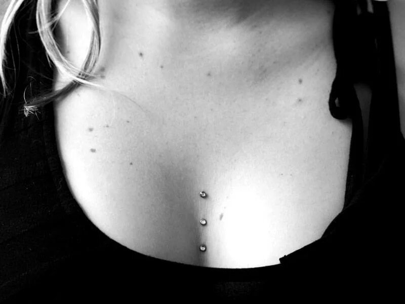 Breast piercing