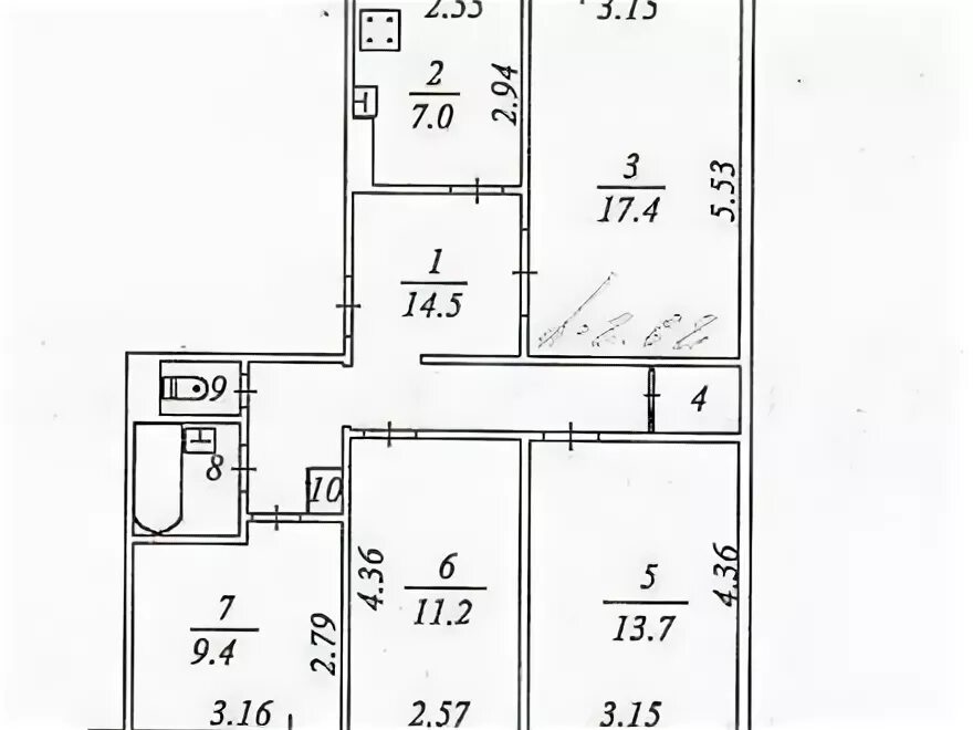 Киевский проект 2 комнатной квартиры ноябрьск. 22 съезда 96 планировки. Киевская планировка 3 комнатная схема. Квартиры киевского проекта. Киевский проект 2 комнатной квартиры.