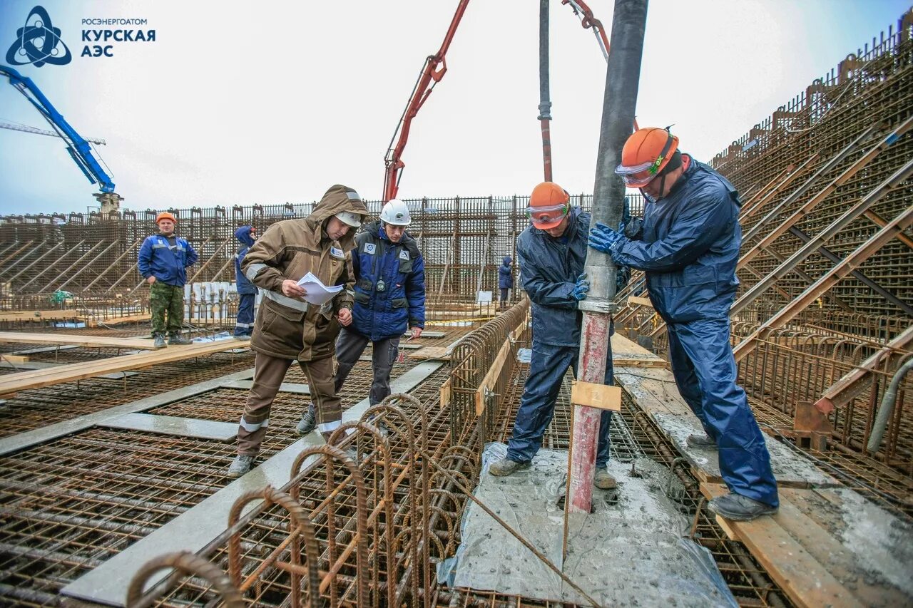 Бика тендер. Курск 2 атомная станция. Курская АЭС энергоблок 2. Курчатов стройка атомной станции. КУАЭС 2 стройка.