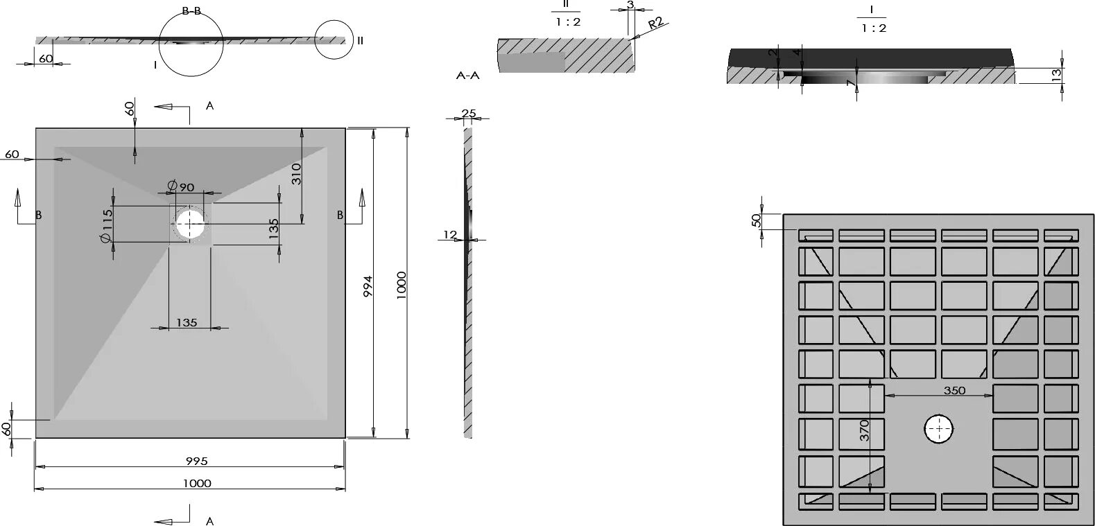 Поддон для душа Vincea VST-4sr9013a 130x90 антрацит. Поддон для душа Vincea VST-4sr9016g. Поддон для душа Vincea VST-4srl9012w 120x90 белый матовый, с сифоном. Поддон для душа Vincea VST-4sr9090a 90x90 антрацит с сифоном. Душевой поддон vincea