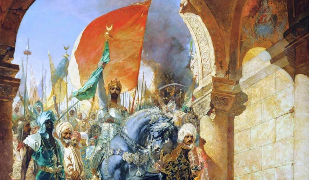 Fall of because. Завоевание Константинополя 1453. Падение Константинополя фреска. Падение Константинополя 1453. Падение Константинополя картина.
