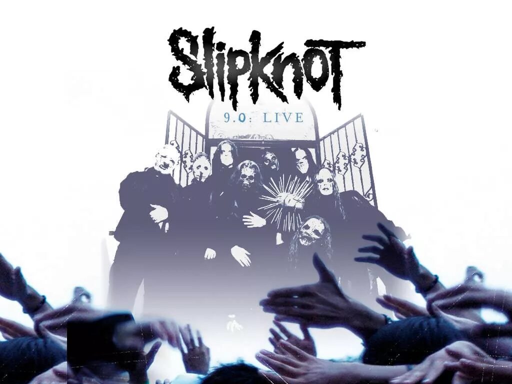 Slipknot 9.0 Live. Slipknot 9.0 Live обложка.
