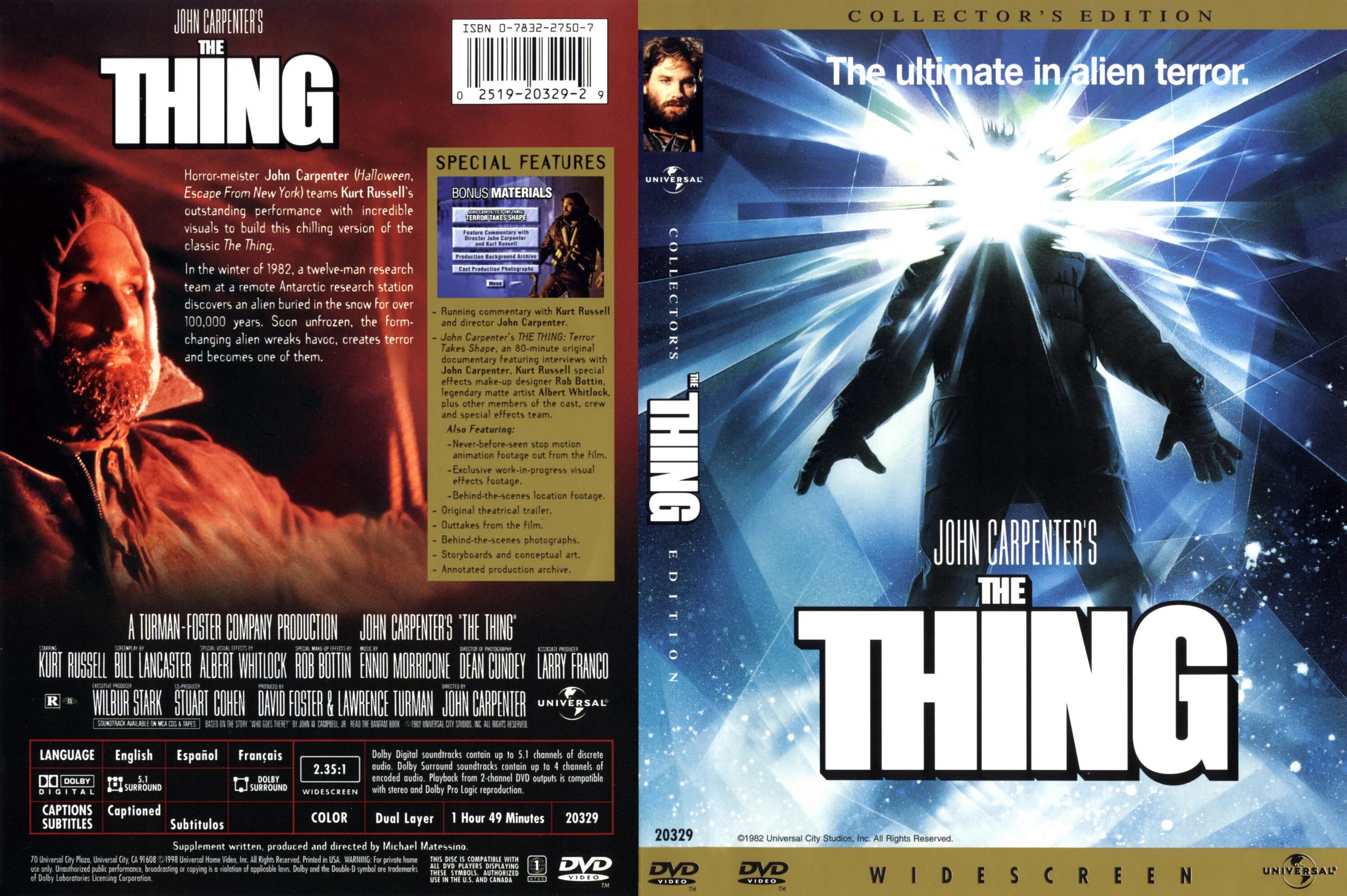 Нечто DVD. The 1 thing book