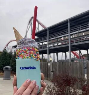 Also, all April Carowinds will be donating the proceeds of the shakes to Ma...