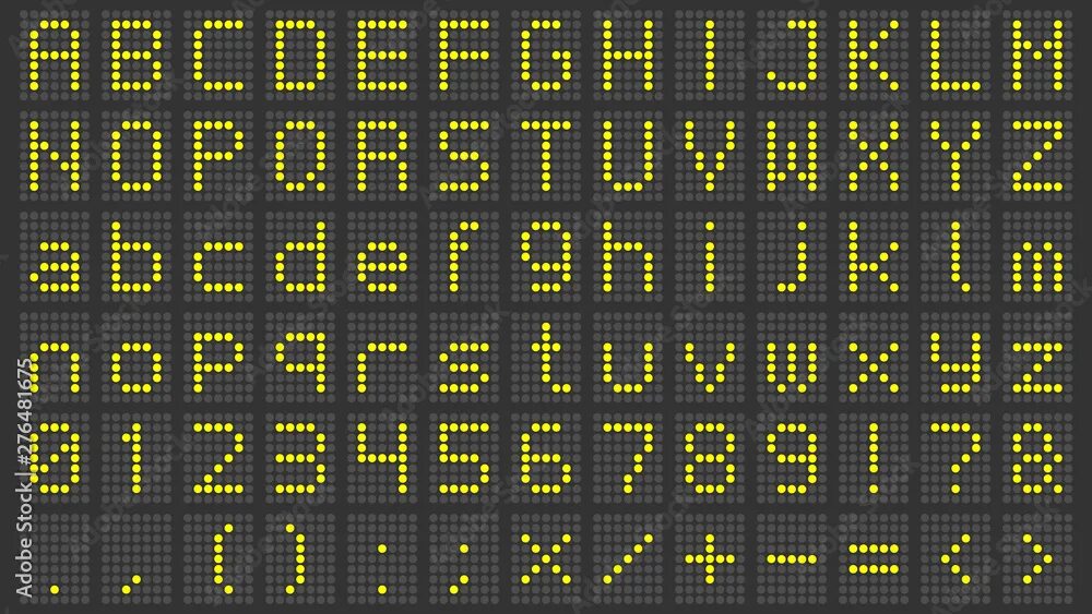 Шрифт безумие. Цифровой шрифт. Светодиодный шрифт. Led fonts. Цифры на табло шрифт.
