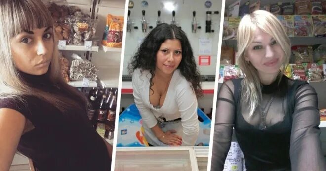 Продавщица Кристина предоставила заднюю дыру возбужденному сожителю
