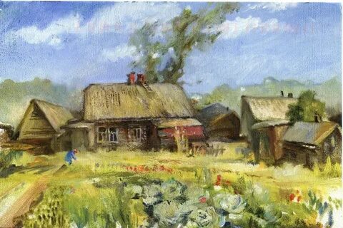 Пейзаж в сне обломова