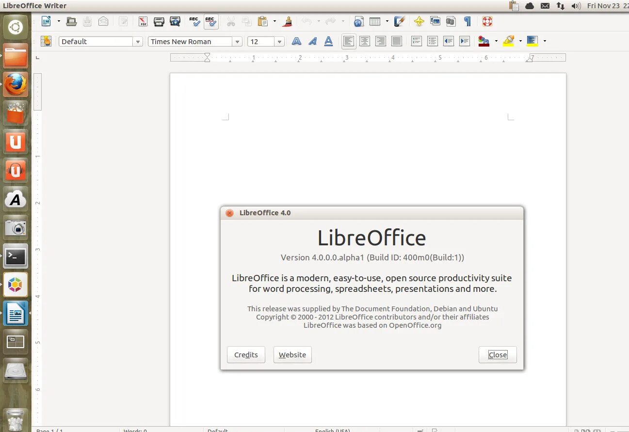 Как включить libreoffice