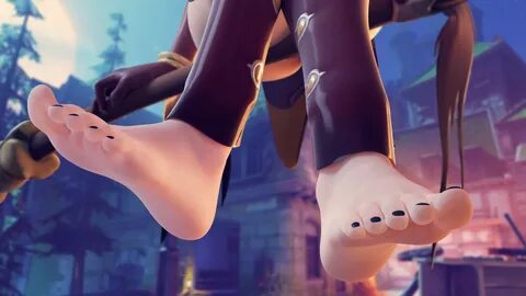 feet. simple background. smiling. anime girls. painted nails. legs. 