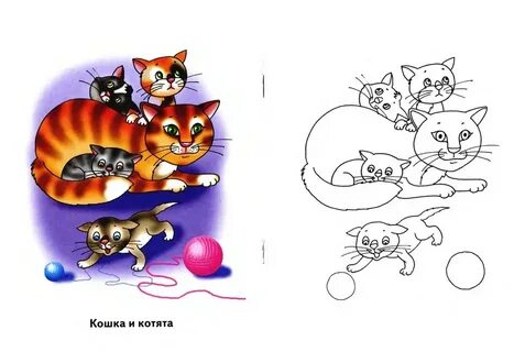 Как заботятся о потомстве домашние животные рисунки