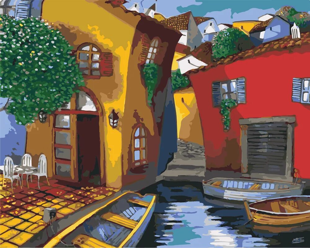 Painting by numbers