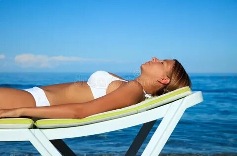 My sister sunbathing