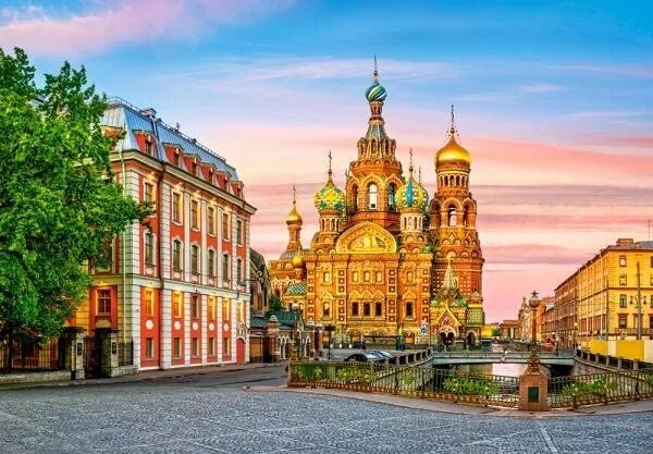 Пазл Castorland *Смольный собор в Санкт-Петербурге*, 500 элементов - B-53209 дет