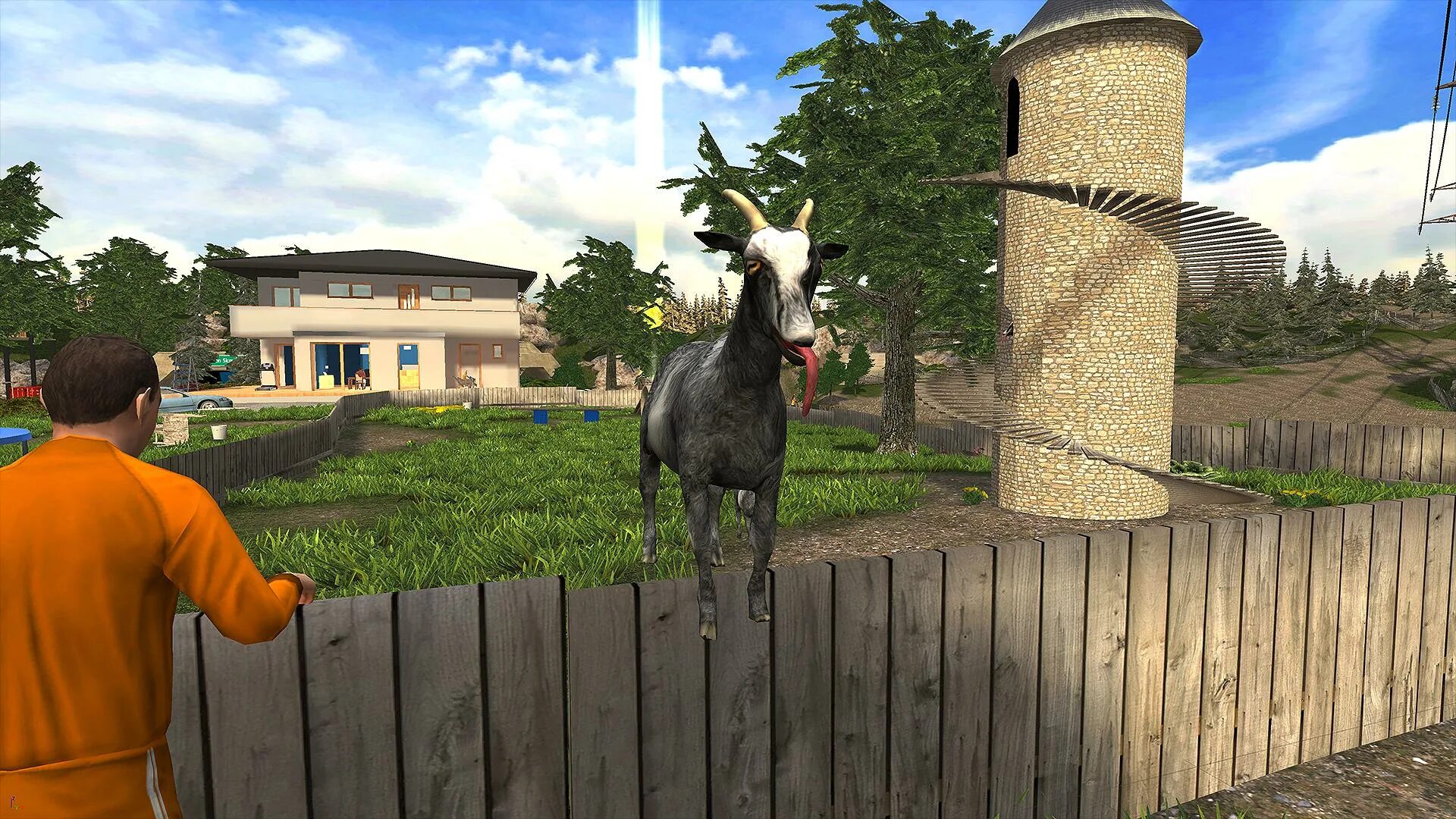 Все открыто игра козел. Гоат симулятор 2. Goat Simulator. Симулятор козла 3. Гоат симулятор 2.11.1.