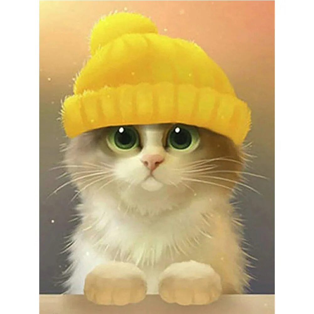 Закачай какую нибудь. Кот в желтой шапке. Кот в шапке. Шапка "котёнок". Кот на аву.
