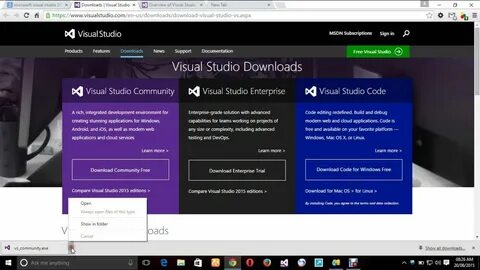 Visual c распространяемый для visual studio 2015