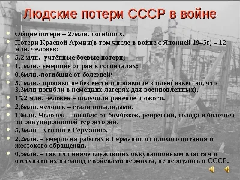 Сколько человек умерло в ссср. Число погибших в Великой Отечественной войне. Потери СССР В Великой Отечественной. Количество погибших в Великой Отечественной войне.