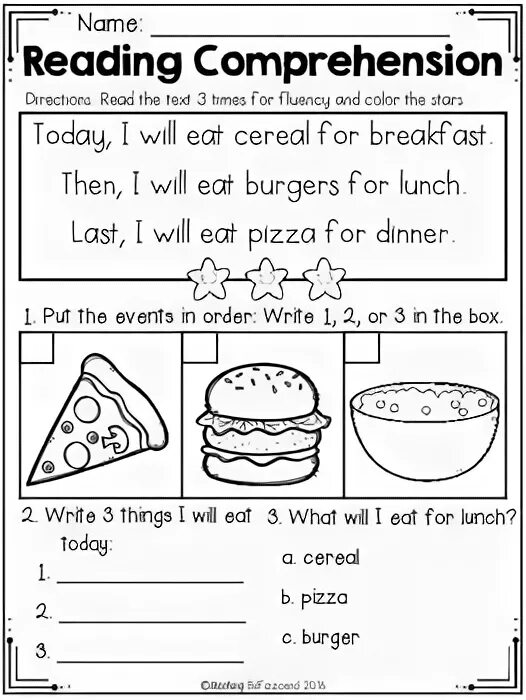 Задания на чтение по английскому языку Worksheet. Food reading Worksheets. Food reading Worksheets for Kids. Reading Comprehension food Worksheets for Kids. Reading about food