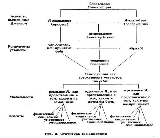Основные компоненты я концепции. Основные компоненты я концепции