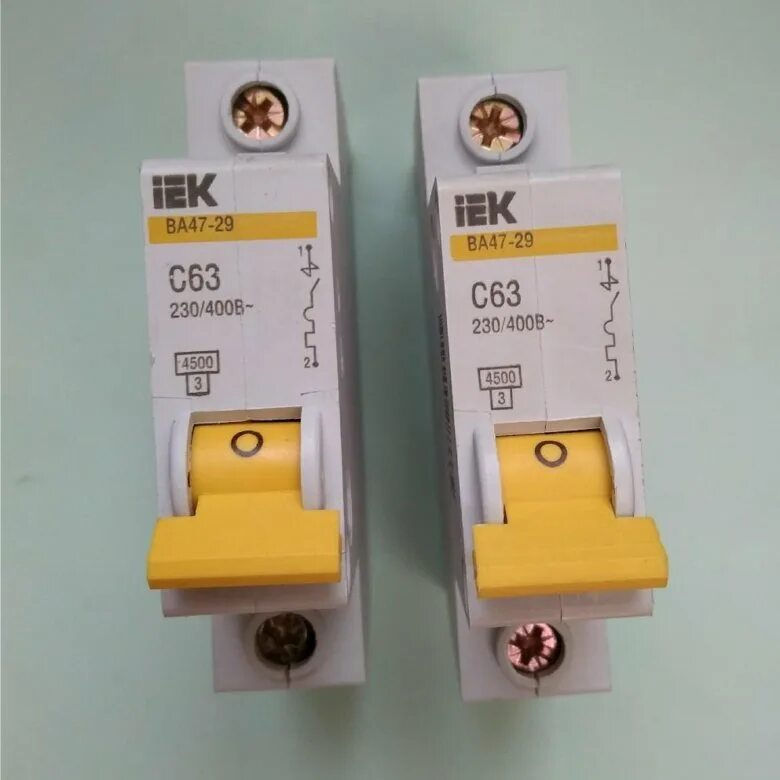 IEK ba47-29. IEK ba47-29 c63. 47.1 ИЕК. ИЭК 1р 16а ширина 9мм.