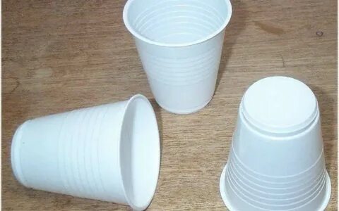 Как сделать пластмассовый стаканчик