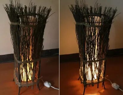 Ваза из веток своими руками