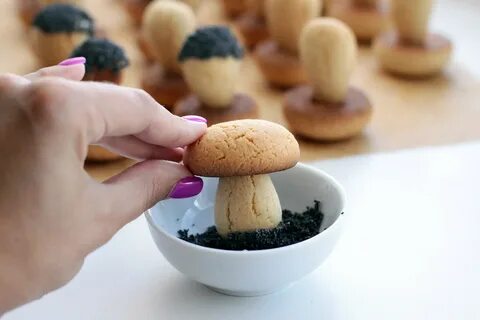 Печенье грибы