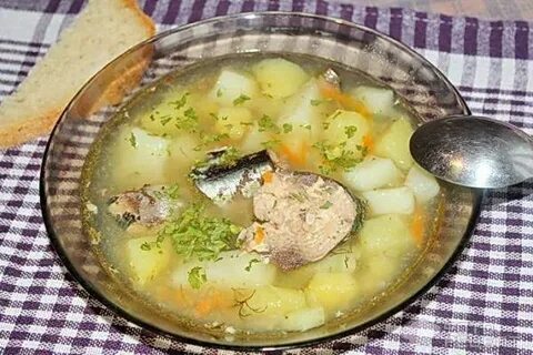 Суп из консервированной горбуши с картофелем рецепты