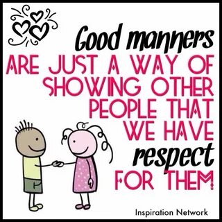 Peoples manners